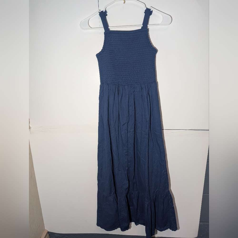 Speechless Navy Blue Casual Girl Dress